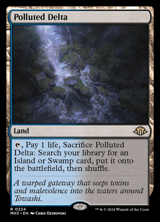 Polluted Delta front