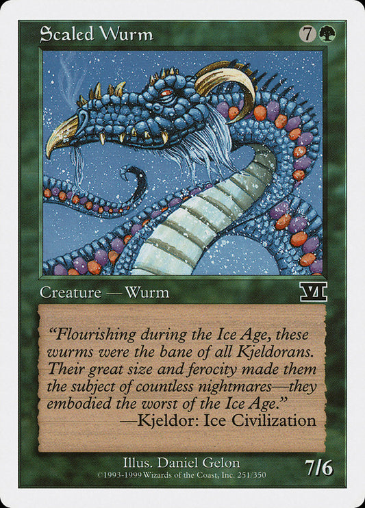 Scaled Wurm front