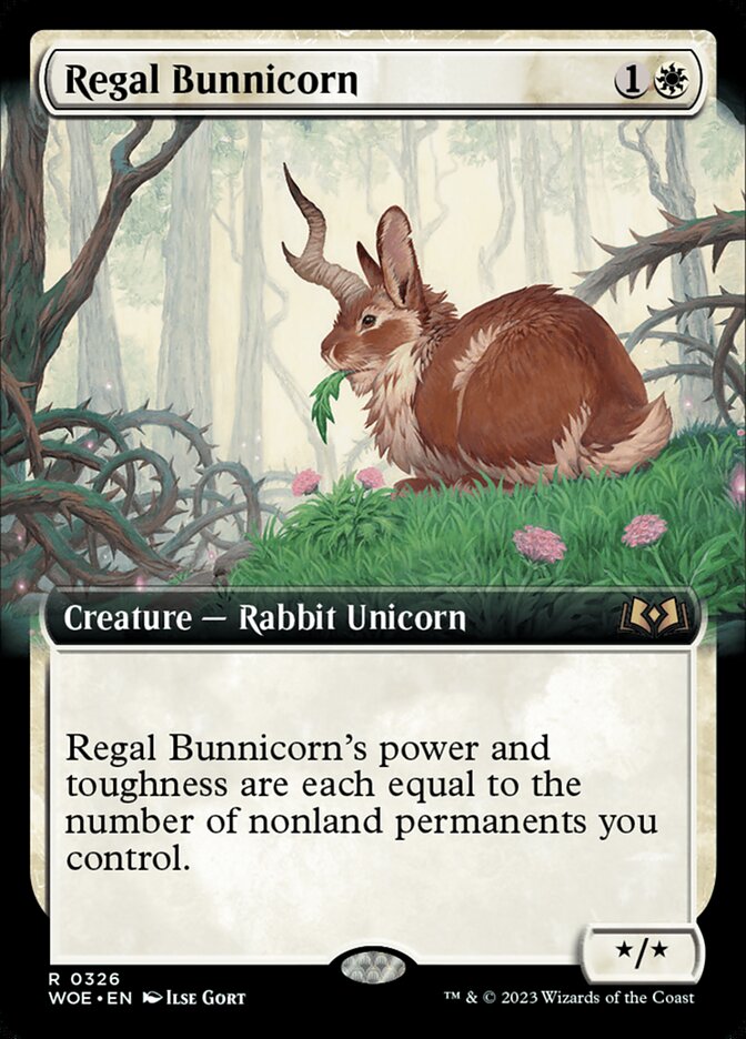 Regal Bunnicorn front