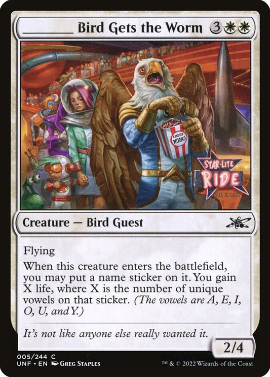 _____ Bird Gets the Worm front