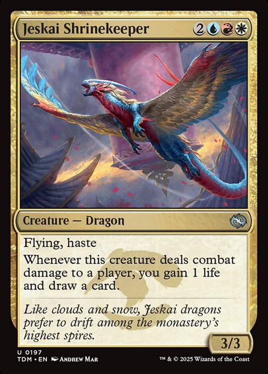 Jeskai Shrinekeeper front