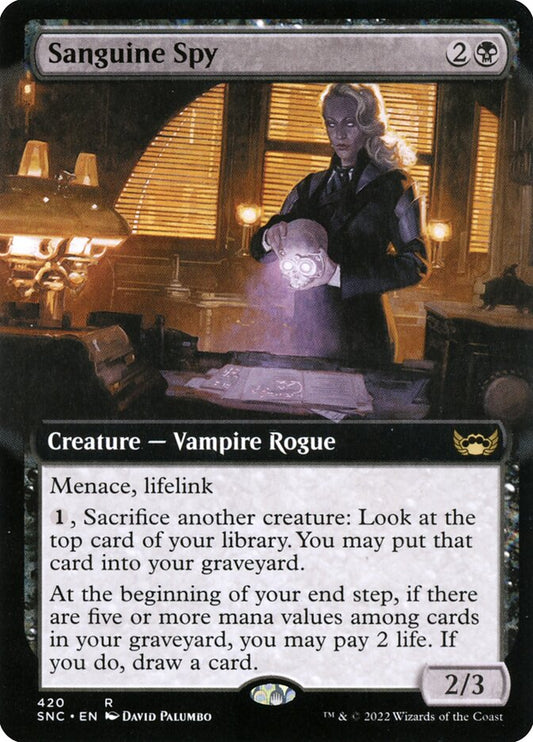 Sanguine Spy front