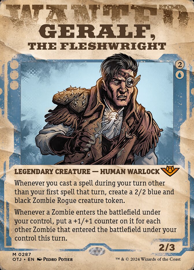 Geralf, the Fleshwright front