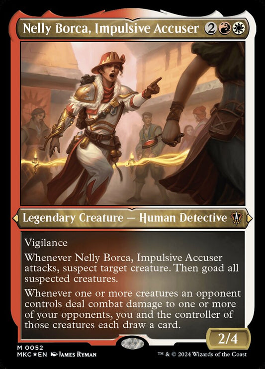 Nelly Borca, Impulsive Accuser front