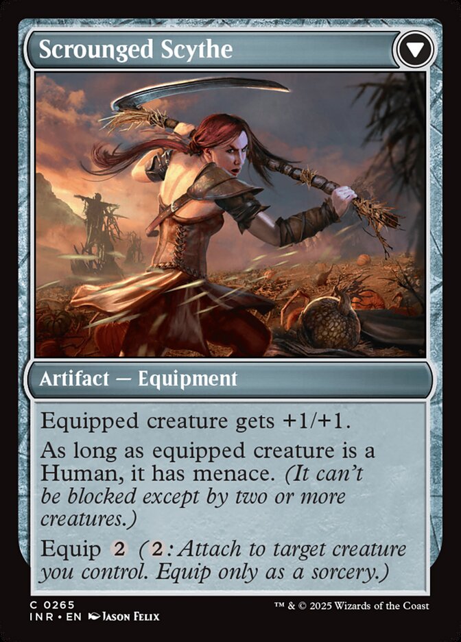 Harvest Hand // Scrounged Scythe back