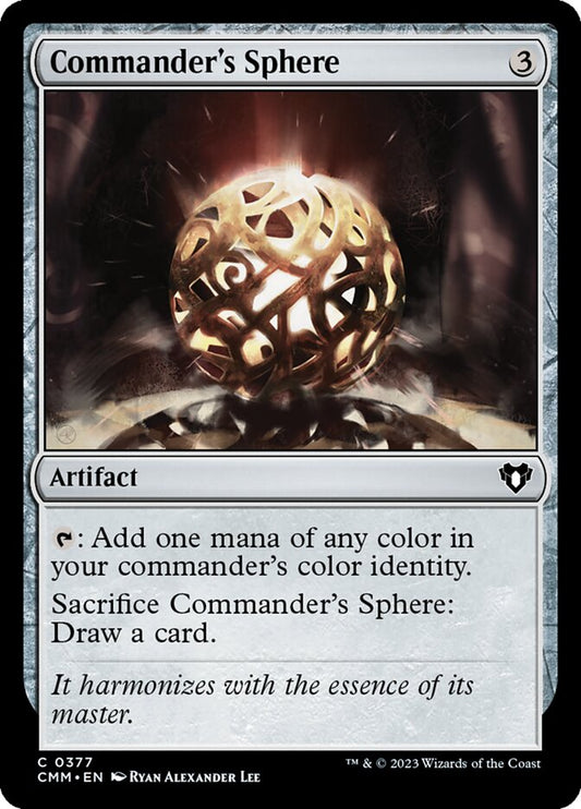 Commander's Sphere front