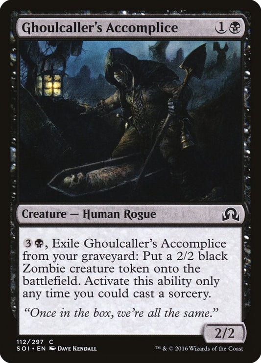Ghoulcaller's Accomplice front