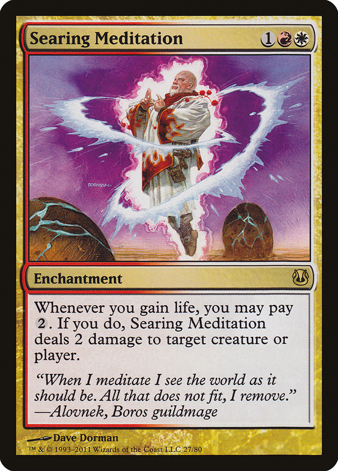 Searing Meditation front
