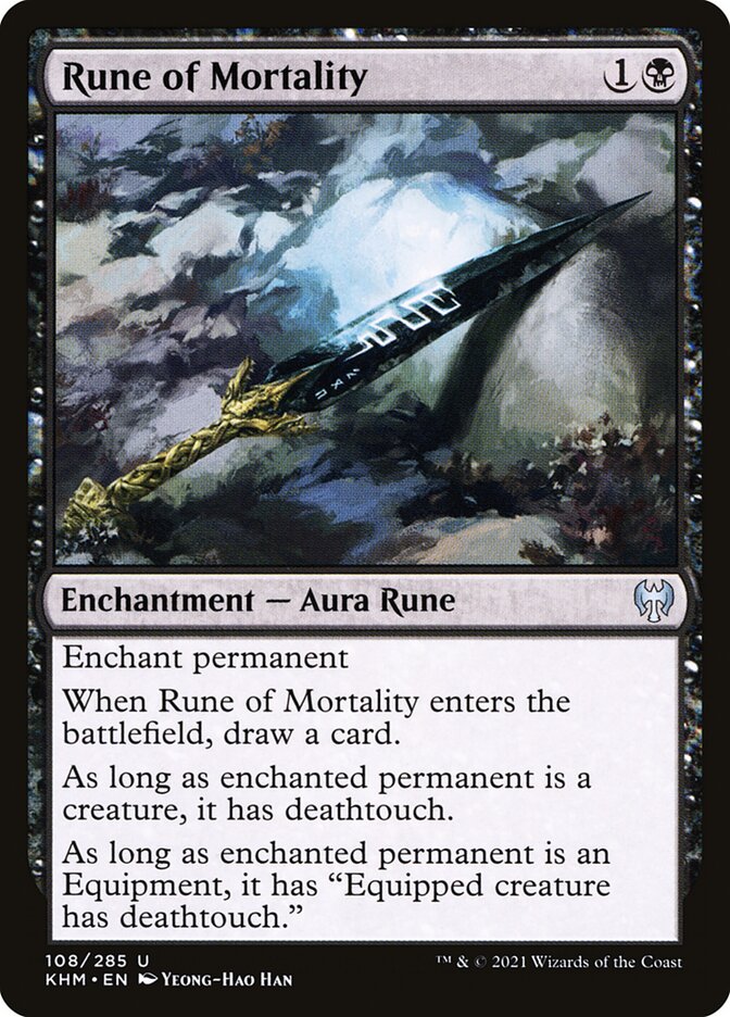 Rune of Mortality front