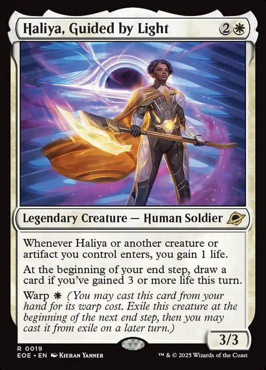 Haliya, Guided by Light front