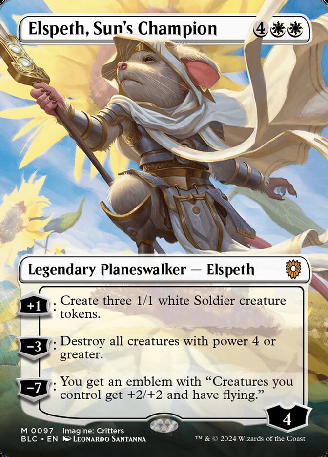 Elspeth, Sun's Champion front