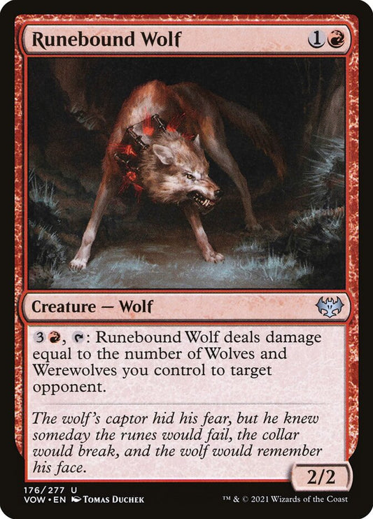 Runebound Wolf front