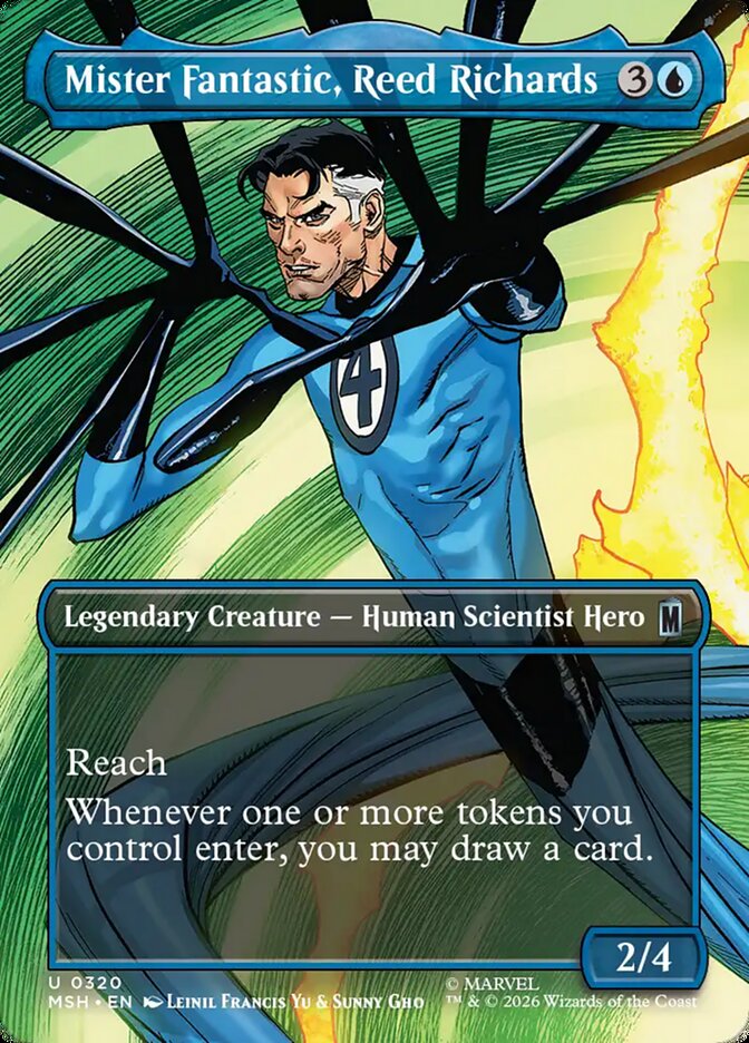 Mister Fantastic, Reed Richards front