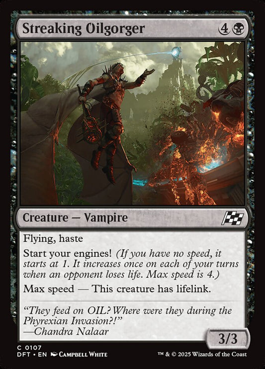 Streaking Oilgorger front
