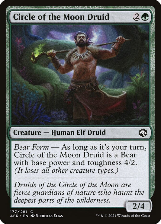 Circle of the Moon Druid front
