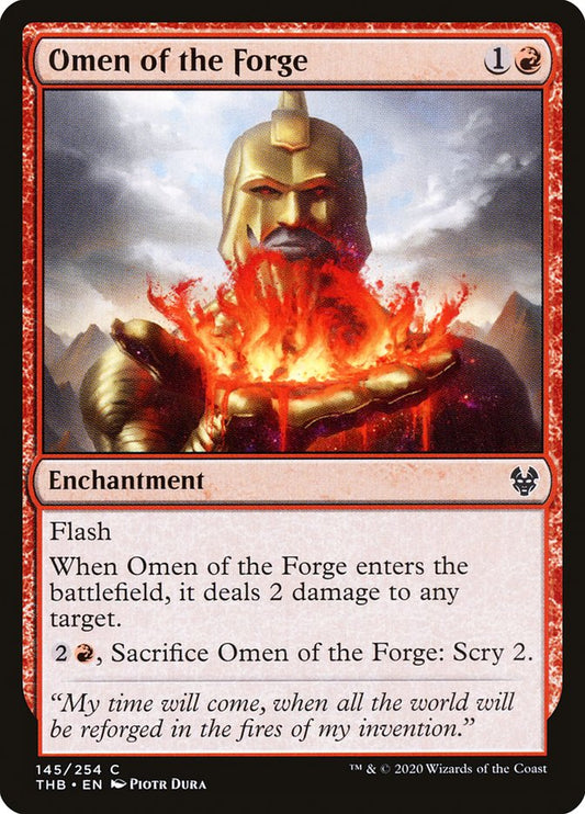 Omen of the Forge front