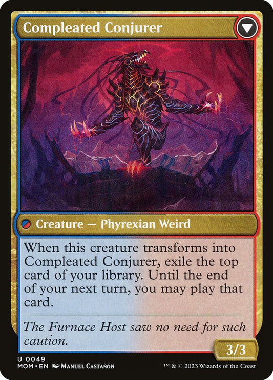 Captive Weird // Compleated Conjurer back