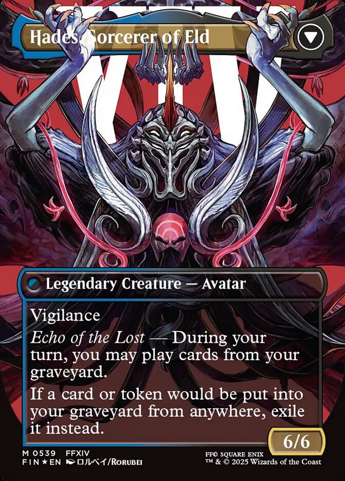 Emet-Selch, Unsundered // Hades, Sorcerer of Eld back