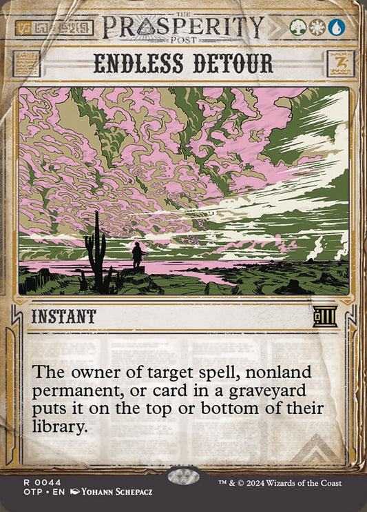 Endless Detour front