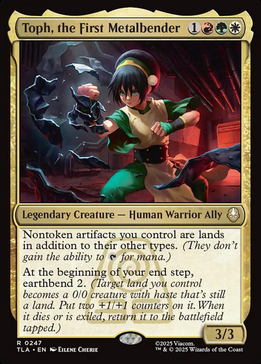 Toph, the First Metalbender front