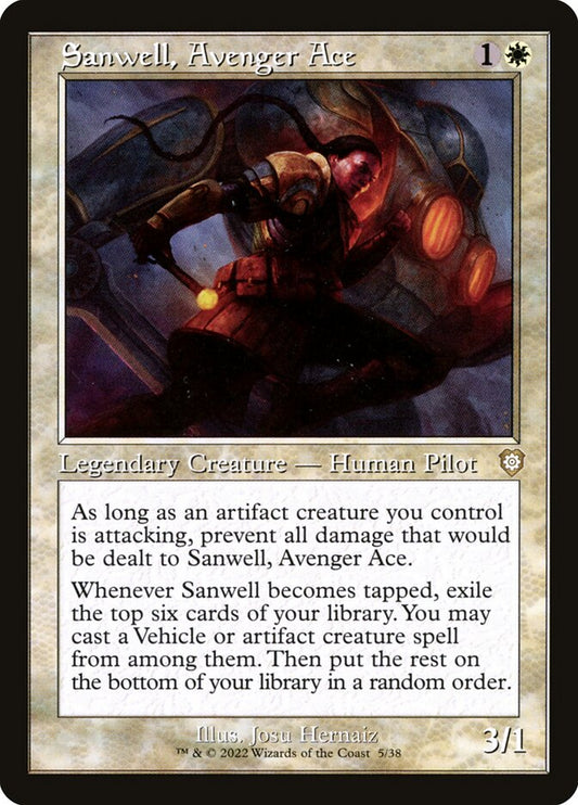 Sanwell, Avenger Ace front