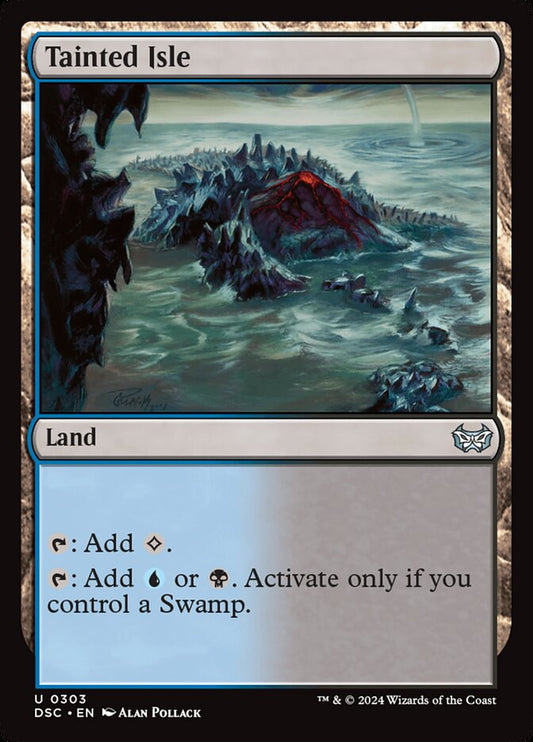 Tainted Isle front