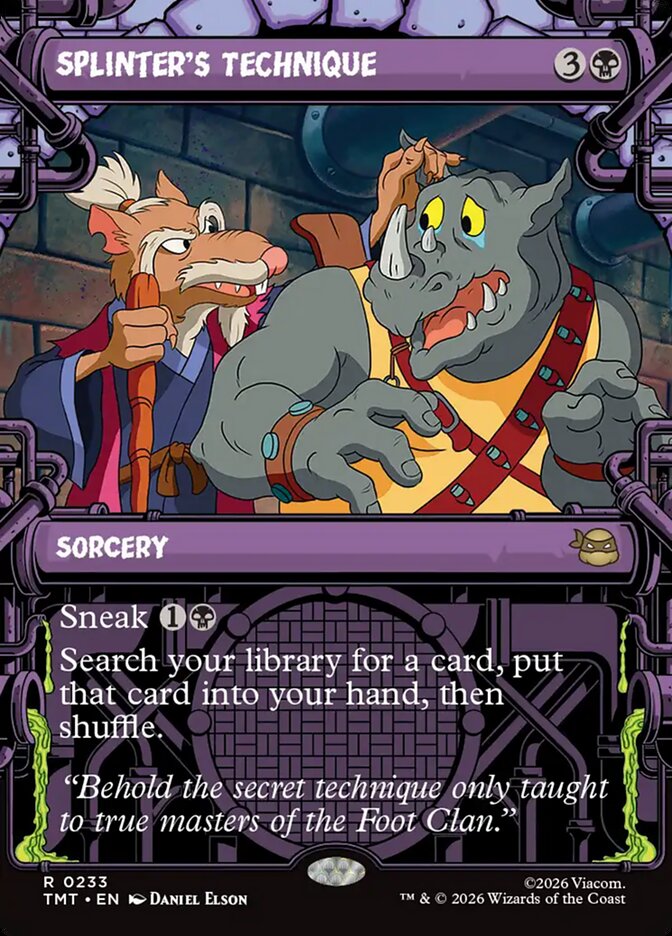 Splinter's Technique front