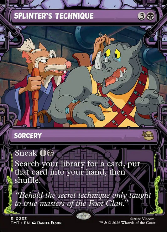 Splinter's Technique front