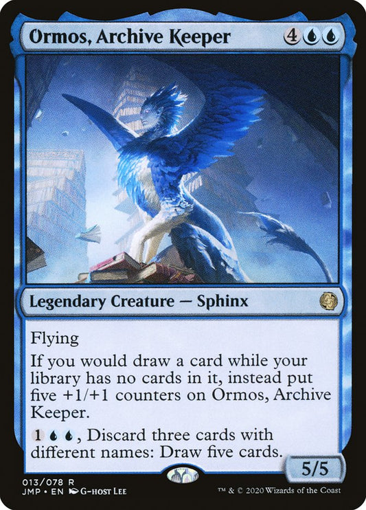 Ormos, Archive Keeper front