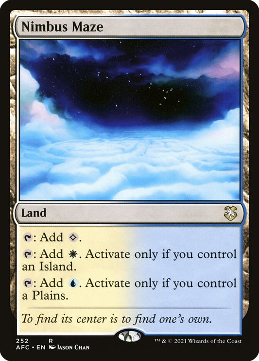 Nimbus Maze front