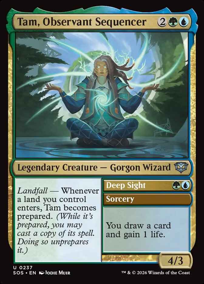 Tam, Observant Sequencer // Deep Sight