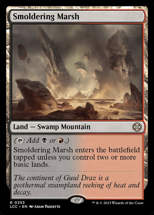 Smoldering Marsh front