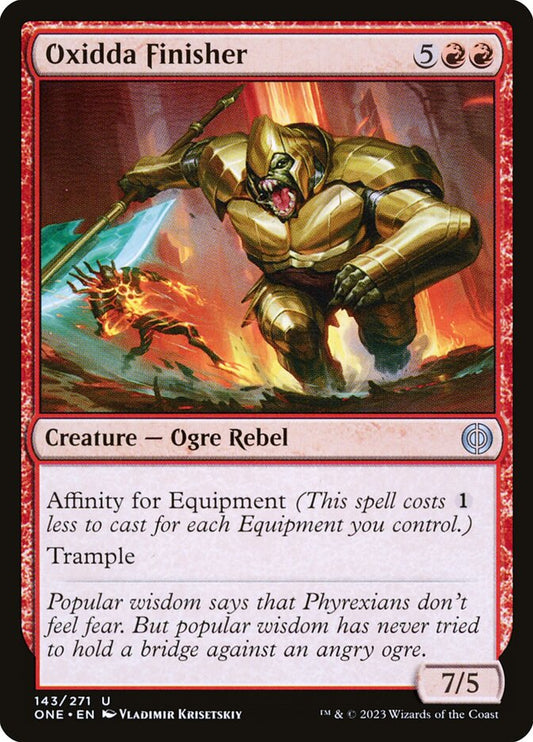 Oxidda Finisher front