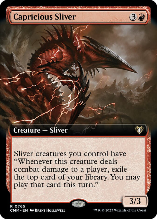Capricious Sliver front
