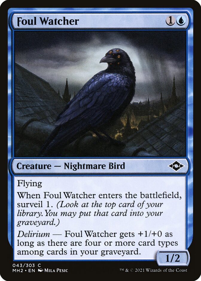 Foul Watcher front