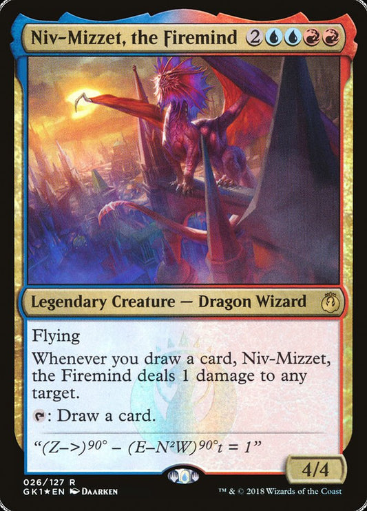 Niv-Mizzet, the Firemind front