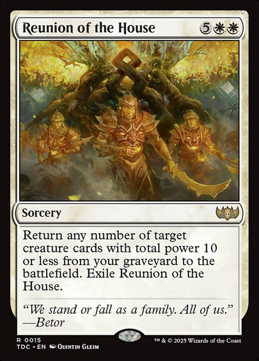Reunion of the House front
