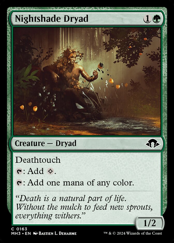 Nightshade Dryad front