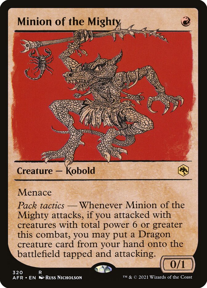 Minion of the Mighty front