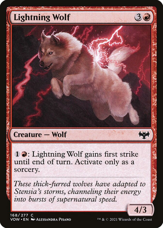 Lightning Wolf front