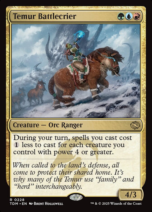 Temur Battlecrier front