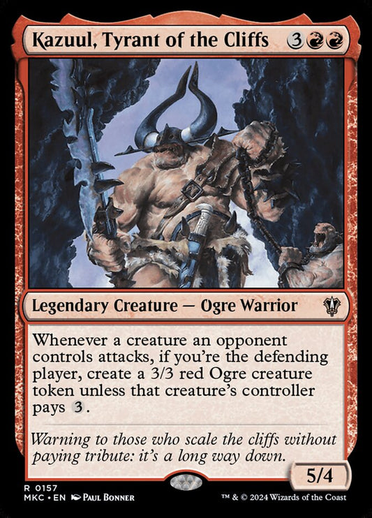Kazuul, Tyrant of the Cliffs front