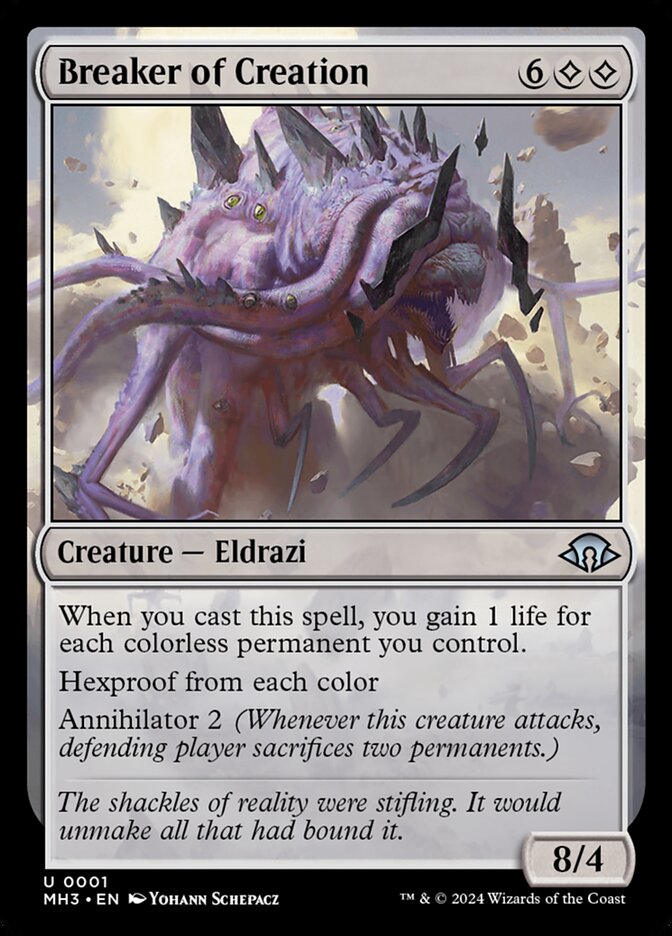Breaker of Creation front
