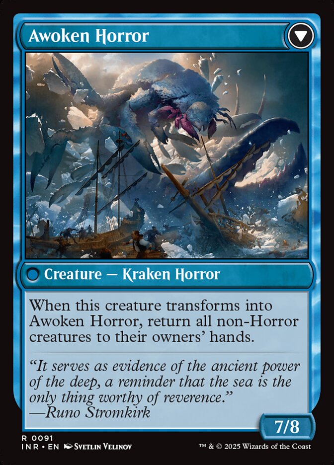 Thing in the Ice // Awoken Horror back