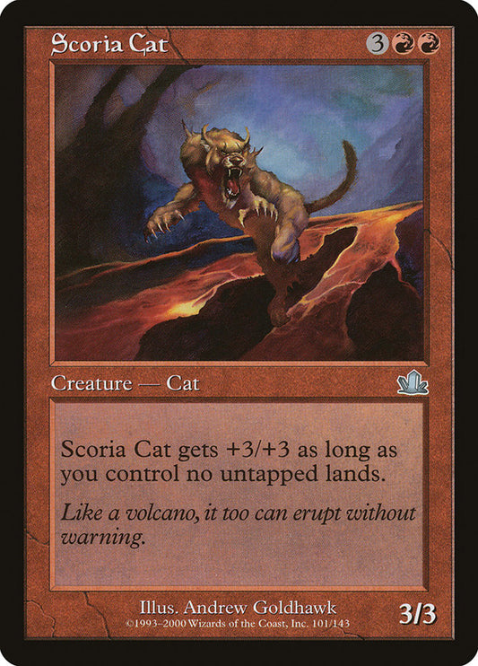 Scoria Cat front