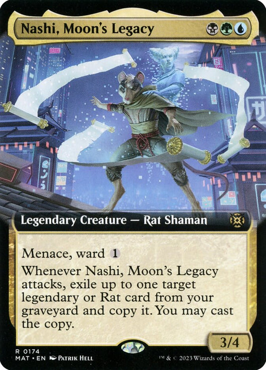 Nashi, Moon's Legacy front