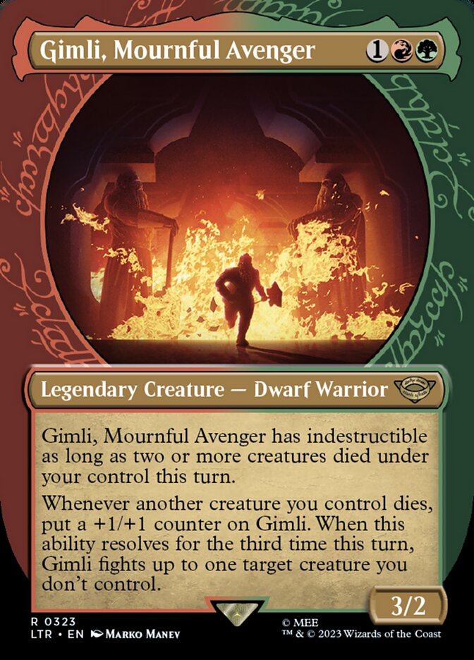 Gimli, Mournful Avenger front
