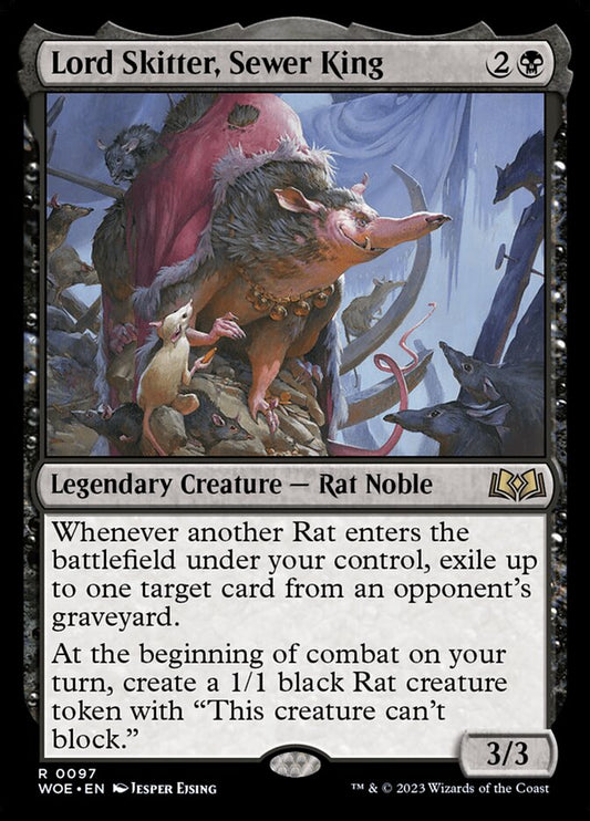 Lord Skitter, Sewer King front