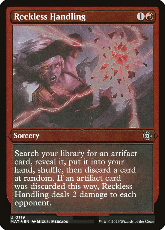 Reckless Handling front