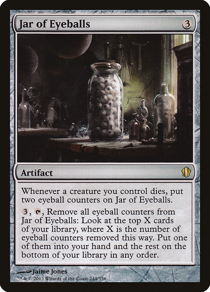 Jar of Eyeballs front